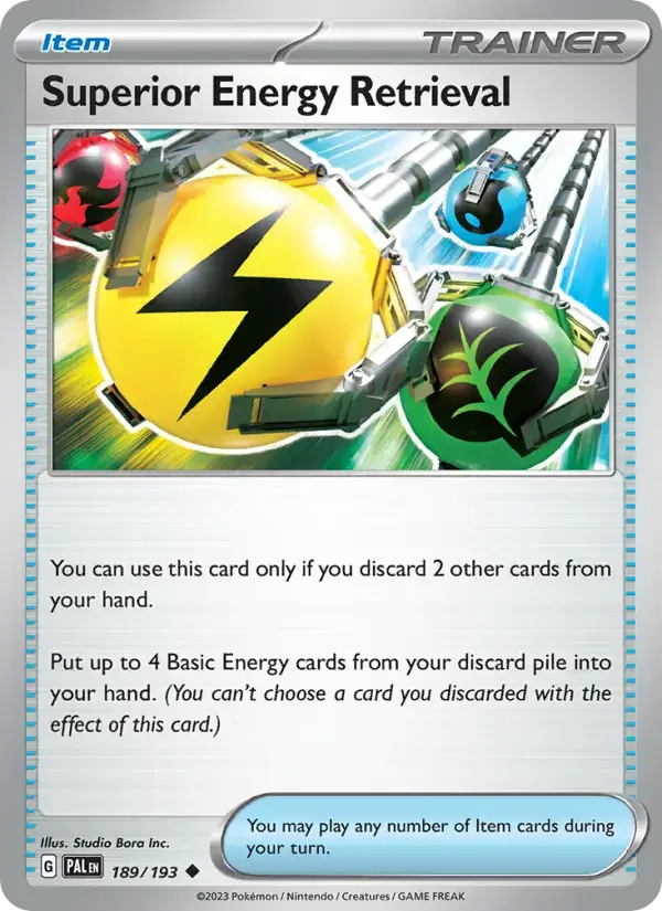 Superior Energy Retrieval PAL #189