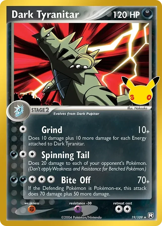 Dark Tyranitar (30th Classic Collection #19)