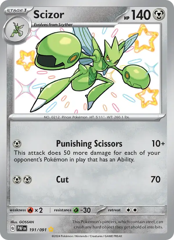 Scizor PAF #191