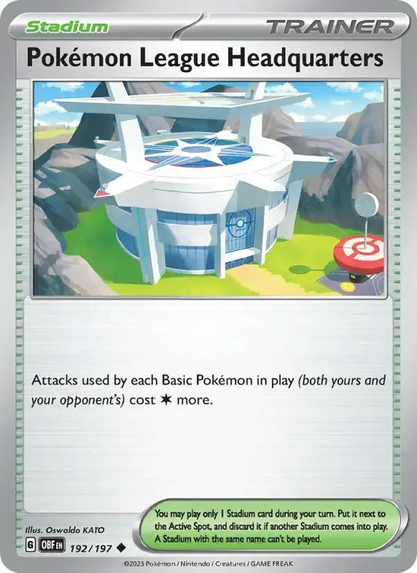 Pokémon League Headquarters OBF #192