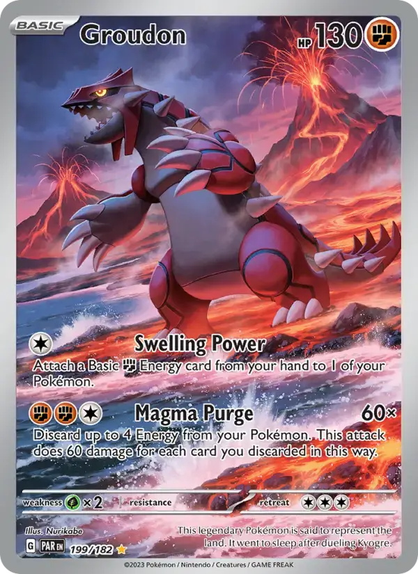 Groudon PAR #199