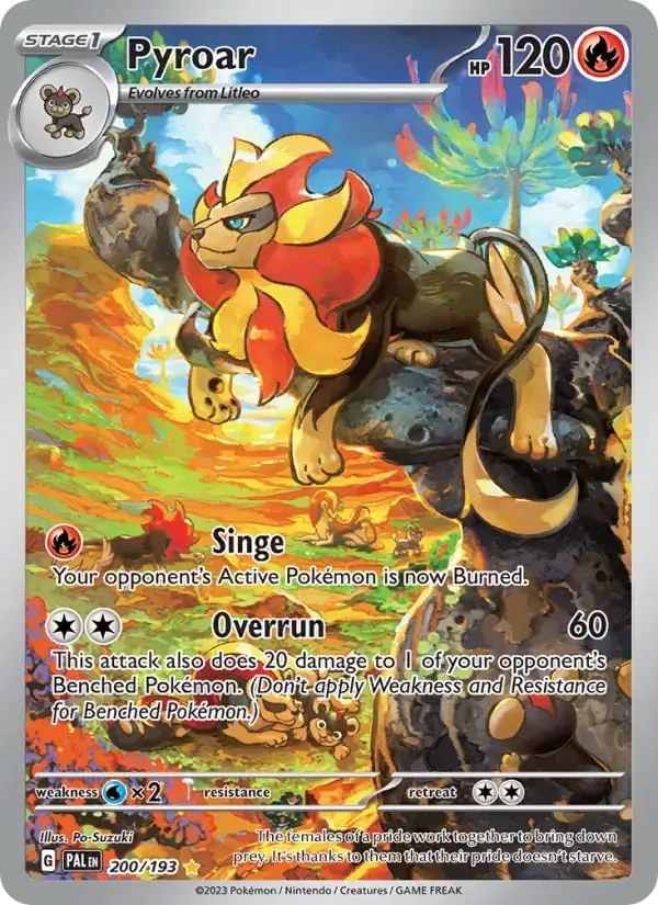 Pyroar PAL #200