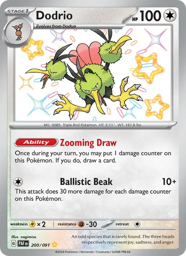 Dodrio PAF #200
