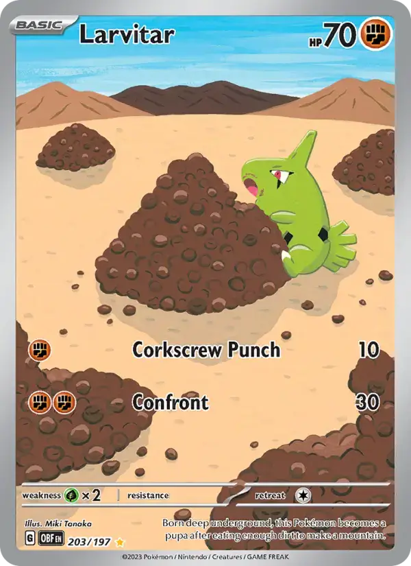 Larvitar OBF #203