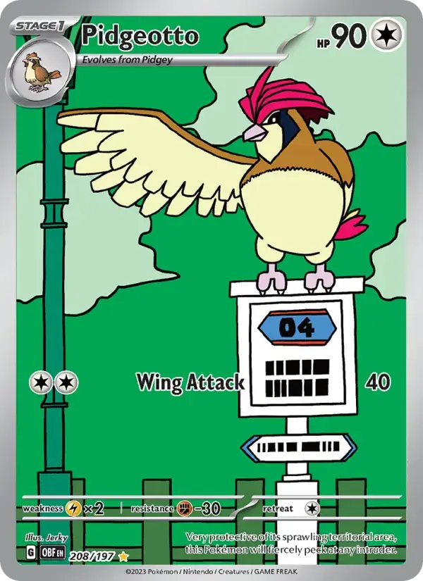 Pidgeotto OBF #208