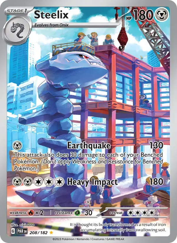 Steelix PAR #208