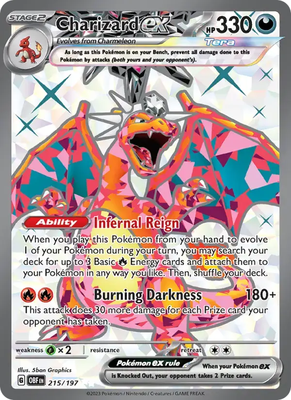Charizard ex OBF #215