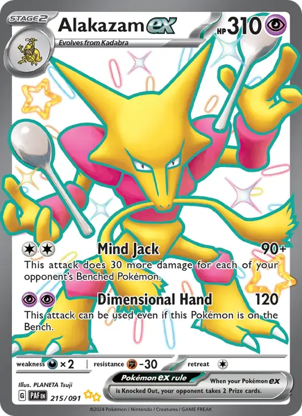 Alakazam ex PAF #215
