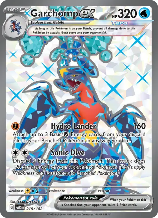 Garchomp ex PAR #219