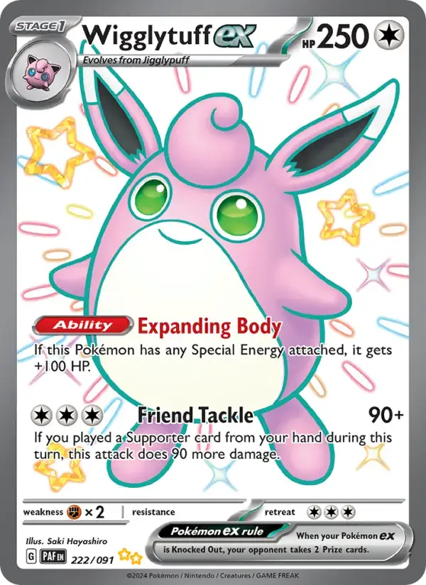 Wigglytuff ex PAF #222