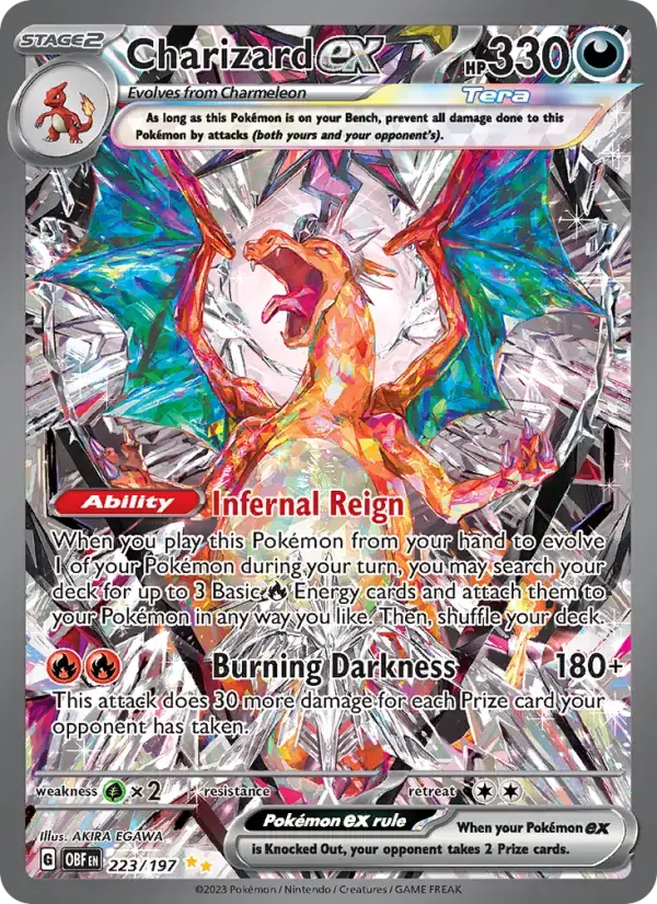 Charizard ex OBF #223