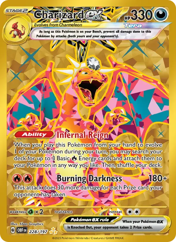 Charizard ex OBF #228