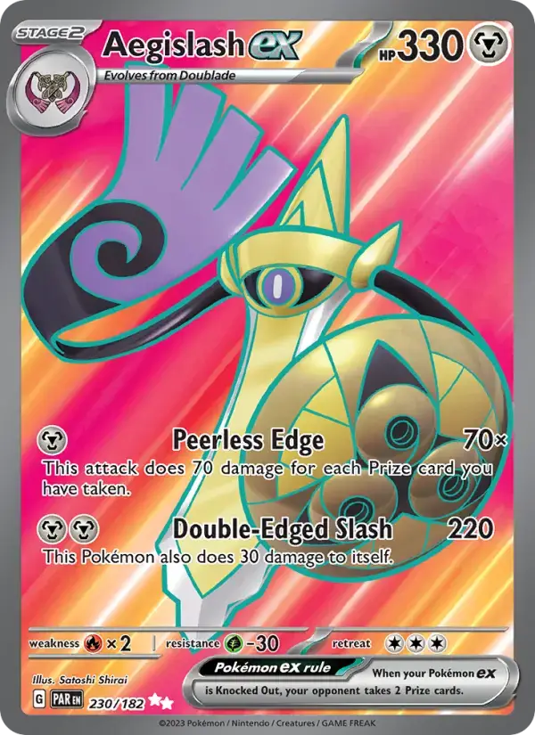 Aegislash ex PAR #230