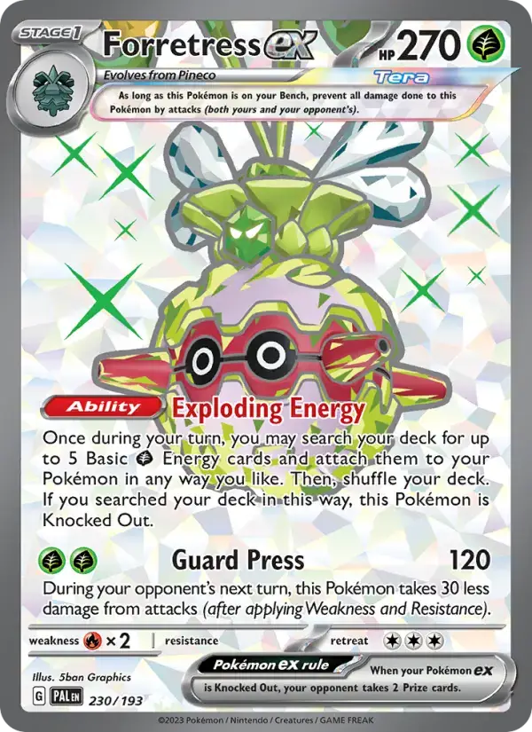 Forretress ex PAL #230