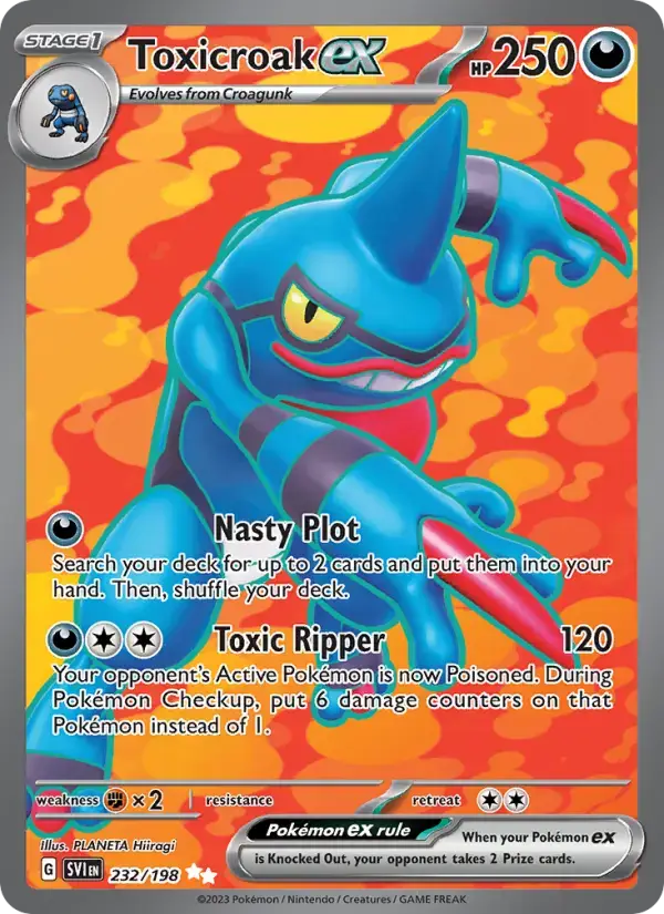 Toxicroak ex SVI #232