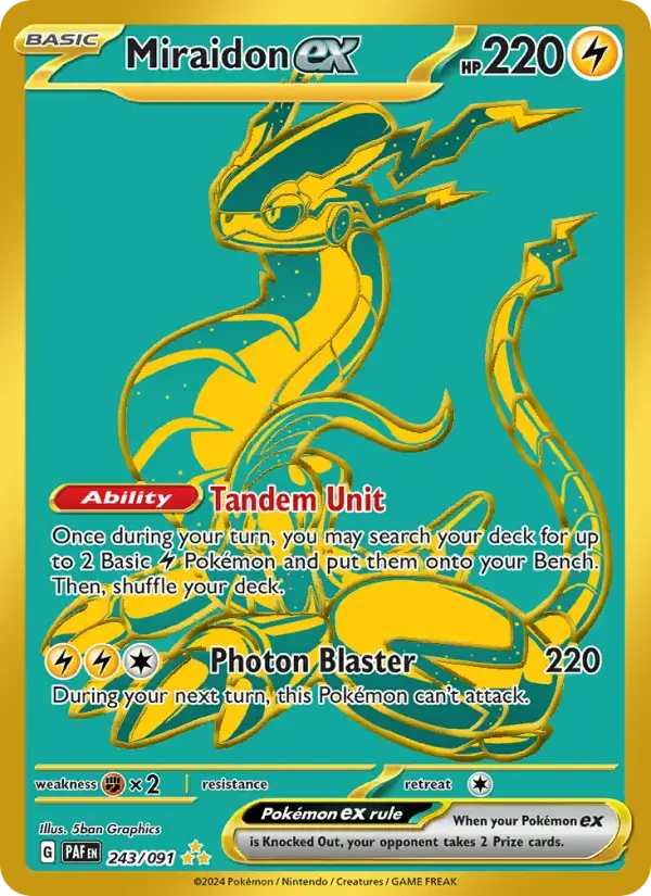 Miraidon ex PAF #243