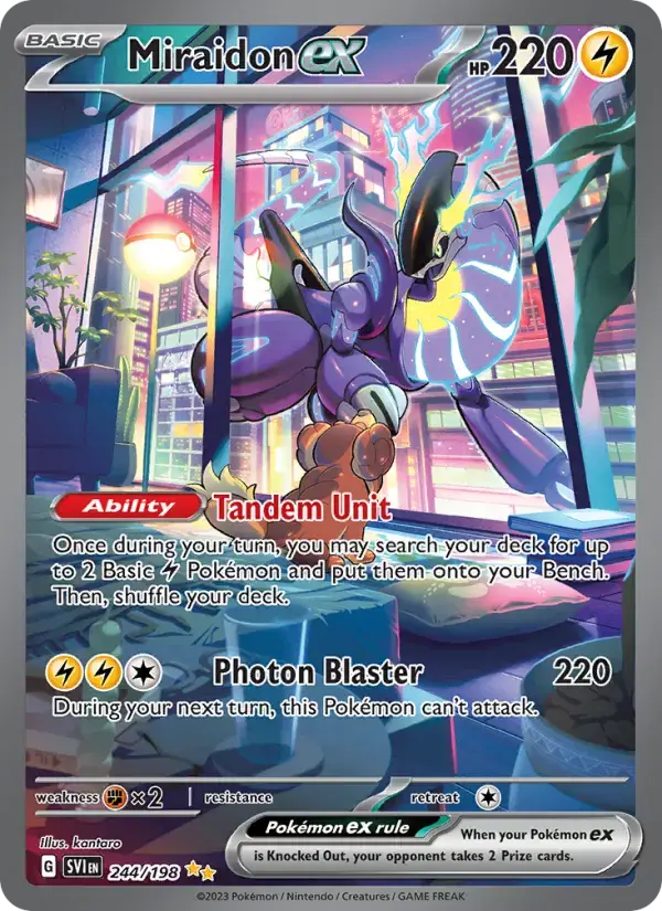 Miraidon ex SVI #244