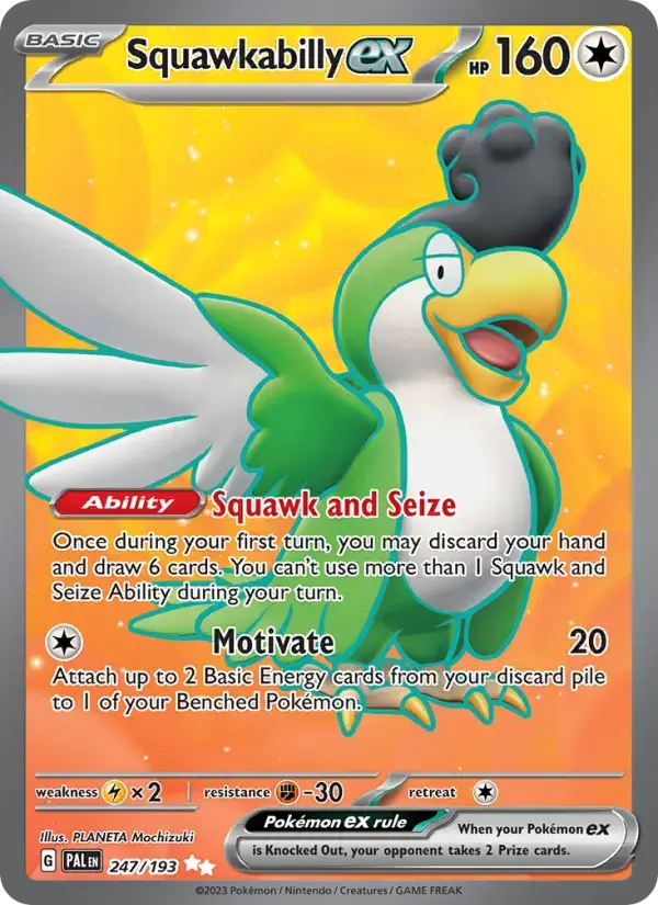 Squawkabilly ex PAL #247