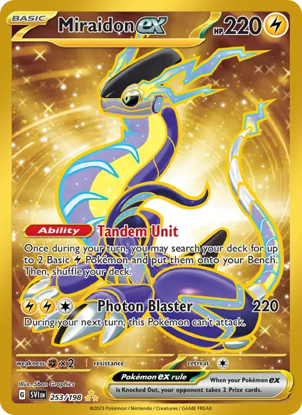 Miraidon ex SVI #253