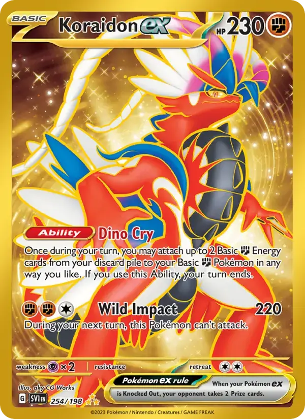 Koraidon ex SVI #254