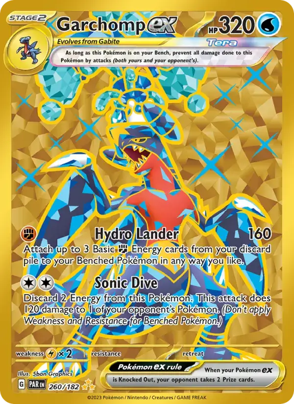 Garchomp ex PAR #260