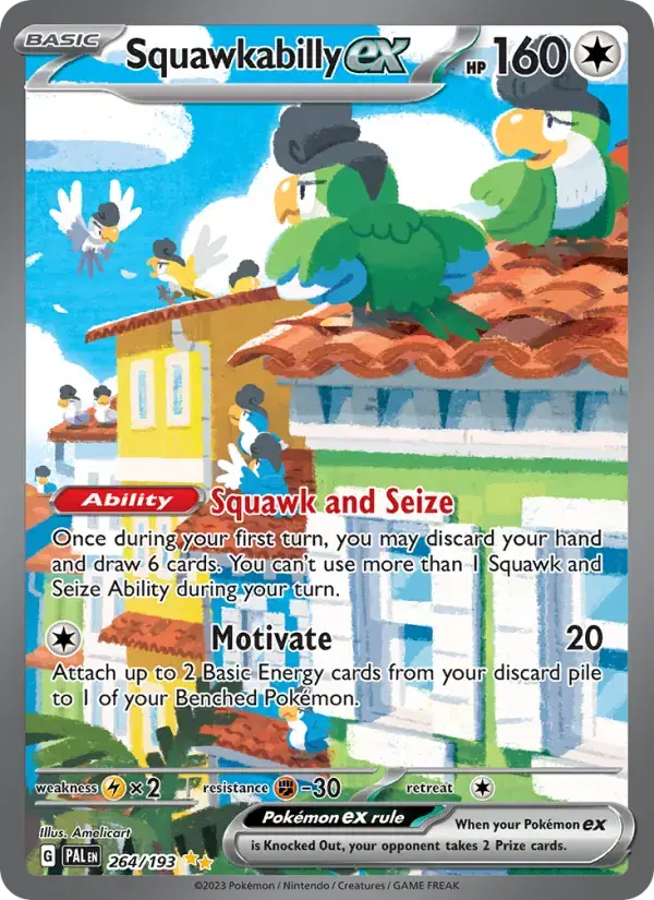 Squawkabilly ex PAL #264