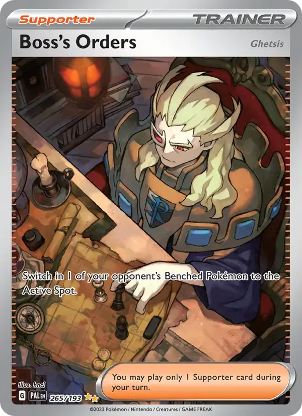 Boss’s Orders (Ghetsis) PAL #265