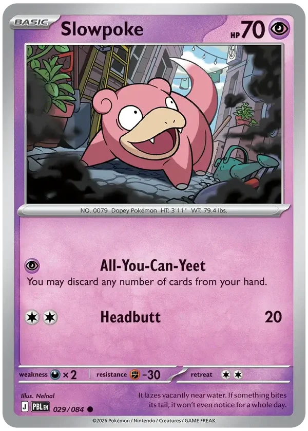 PBL #029 Slowpoke