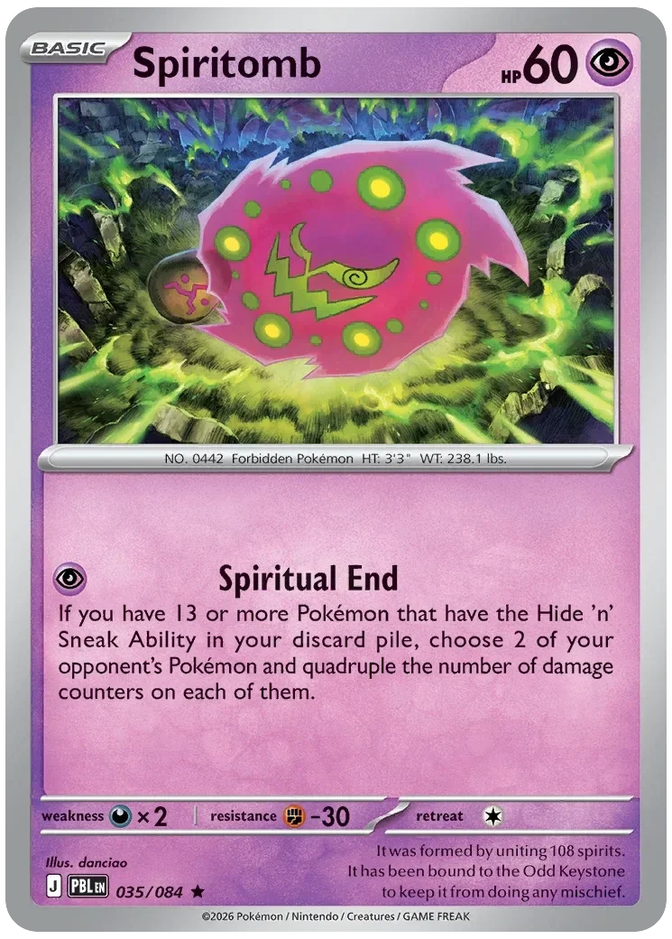 PBL #035 Spiritomb