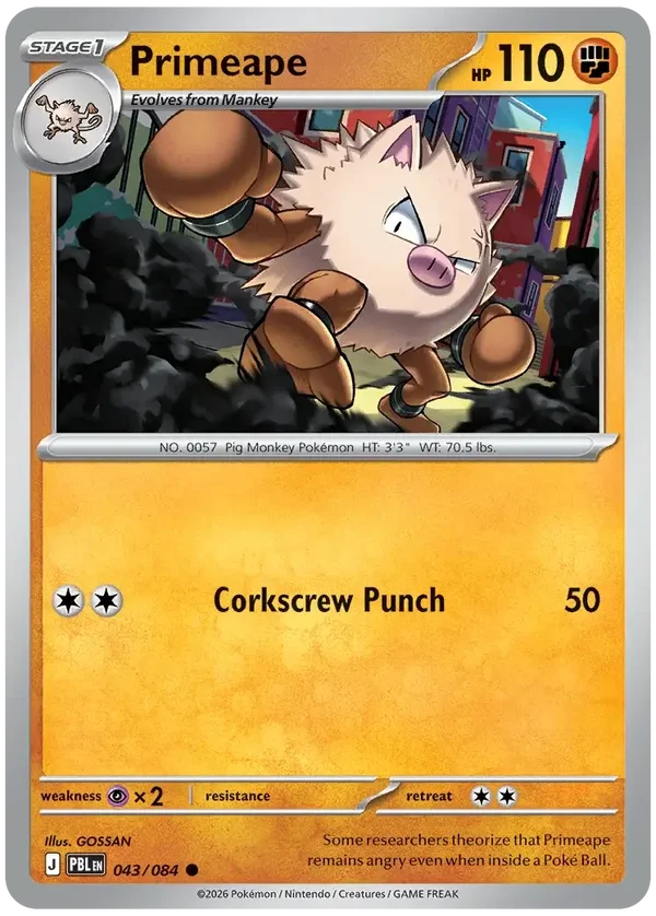 PBL #043 Primeape