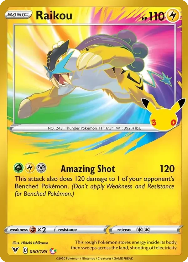 Raikou (30th Classic Collection #50)