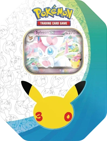 Pokémon TCG: 30th Celebration ex Tin: Sylveon ex