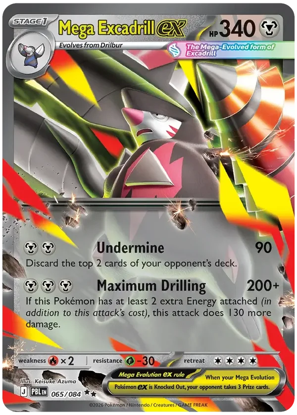 PBL #065 Mega Excadrill ex