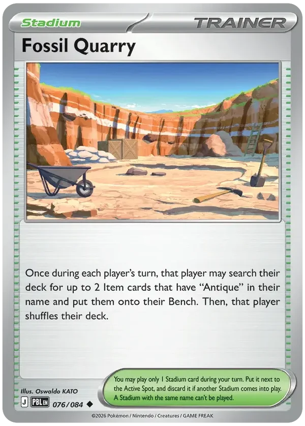 PBL #076 Fossil Quarry