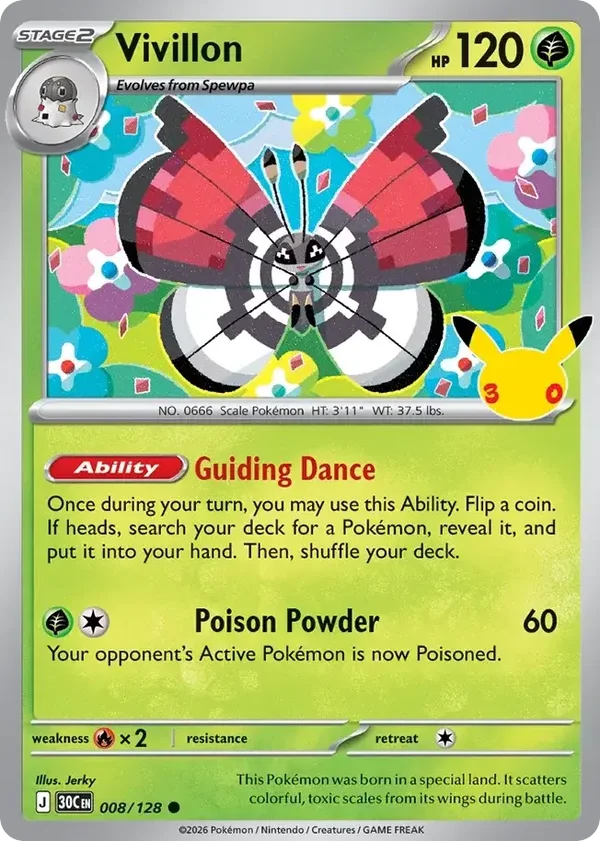 Vivillon 30C #008