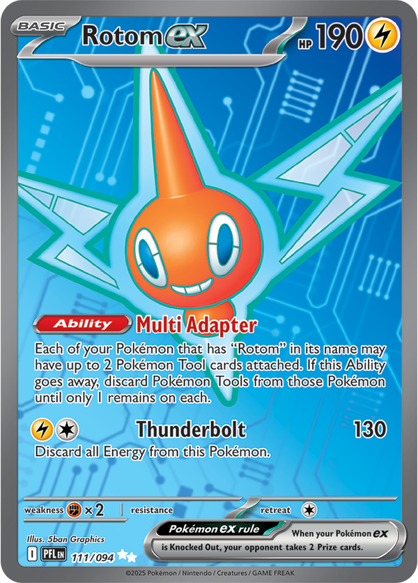 Rotom ex PFL #111