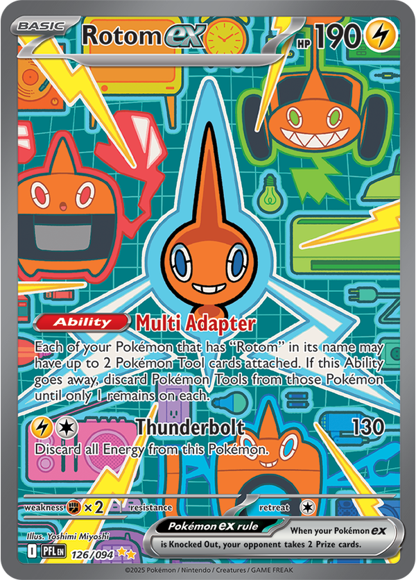Rotom ex PFL #126
