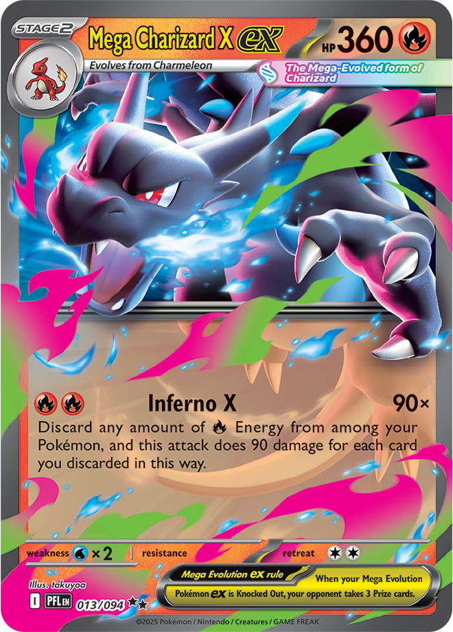 Mega Charizard X ex PFL #013