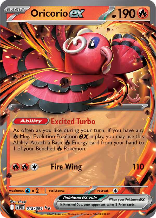 Oricorio ex PFL #018