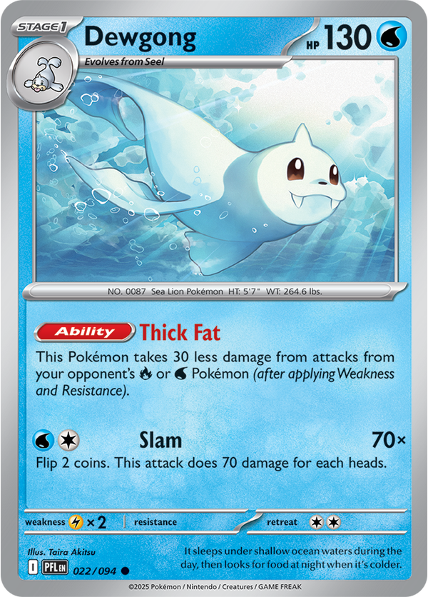 Dewgong PFL #022