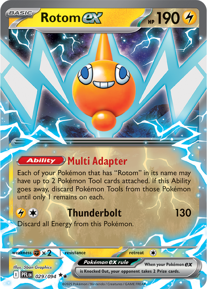 Rotom ex PFL #029