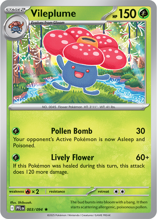 Vileplume PFL #003