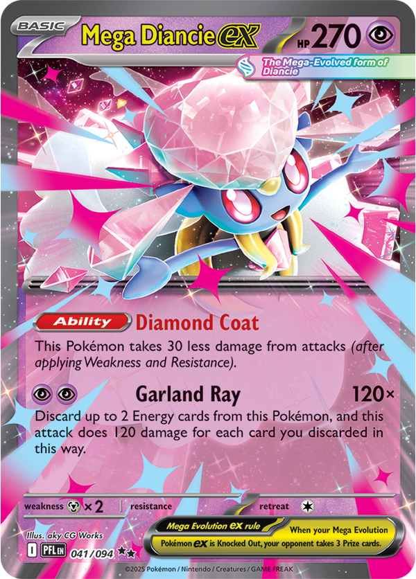 Mega Diancie ex PFL #041