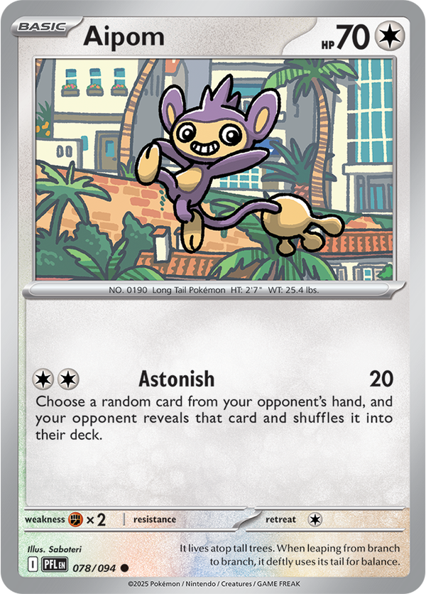 Aipom PFL #078