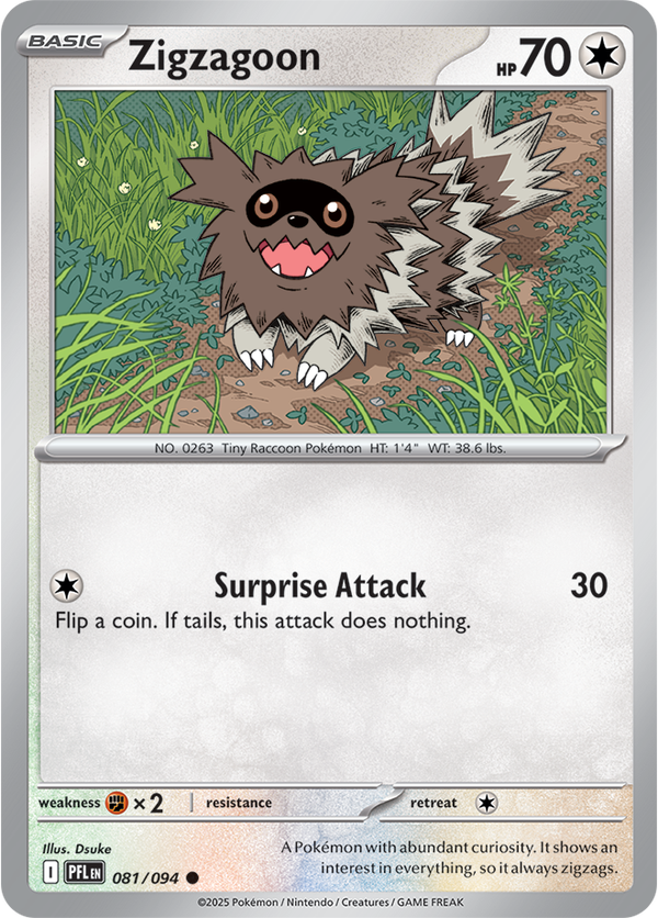 Zigzagoon PFL #081
