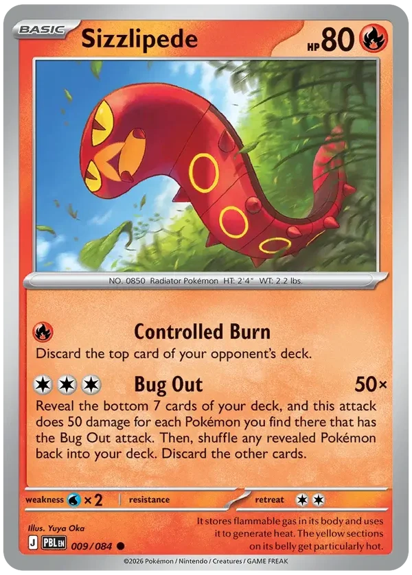 PBL #009 Sizzlipede