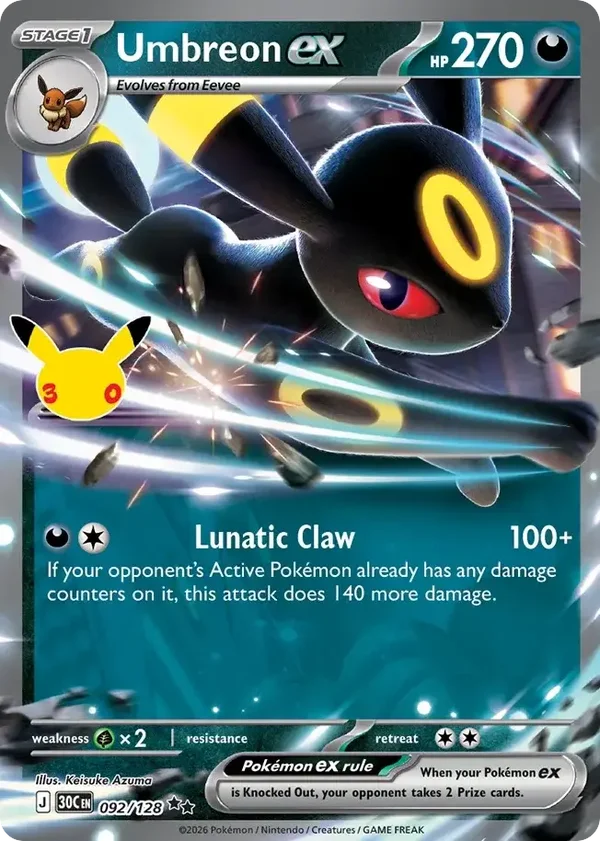 Umbreon ex 30C #092