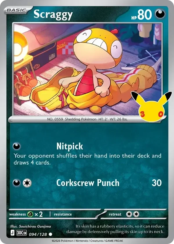 Scraggy 30C #094