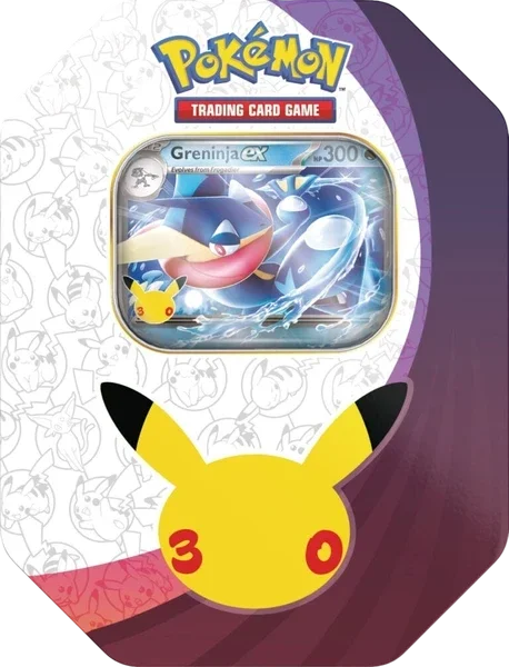 Pokémon TCG: 30th Celebration ex Tin: Greninja ex