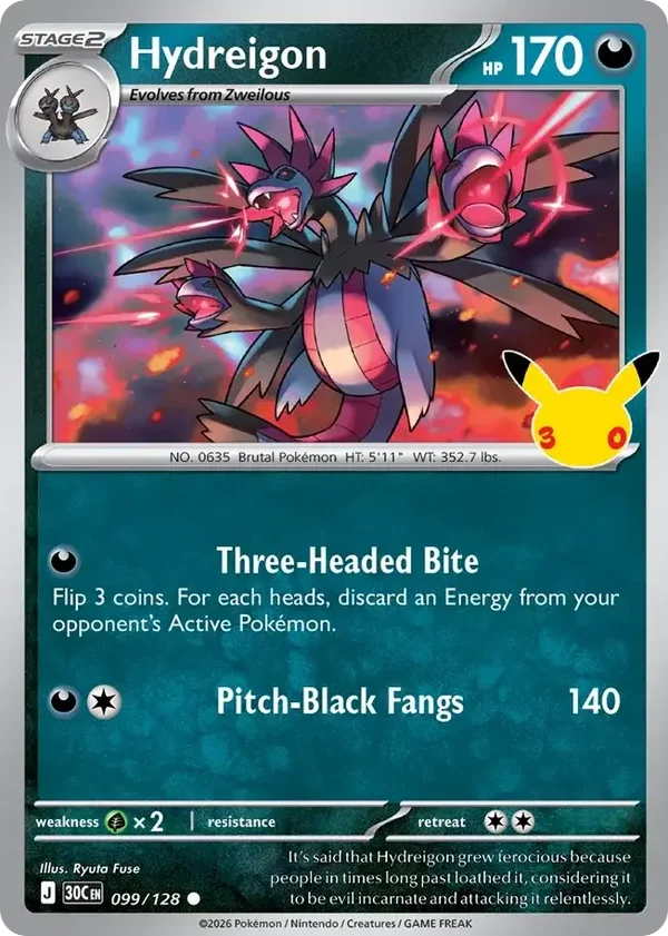 Hydreigon 30C #099